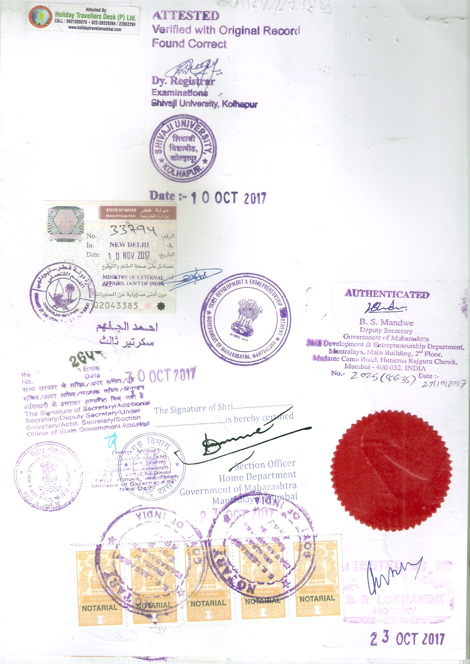Qatar attested Copy