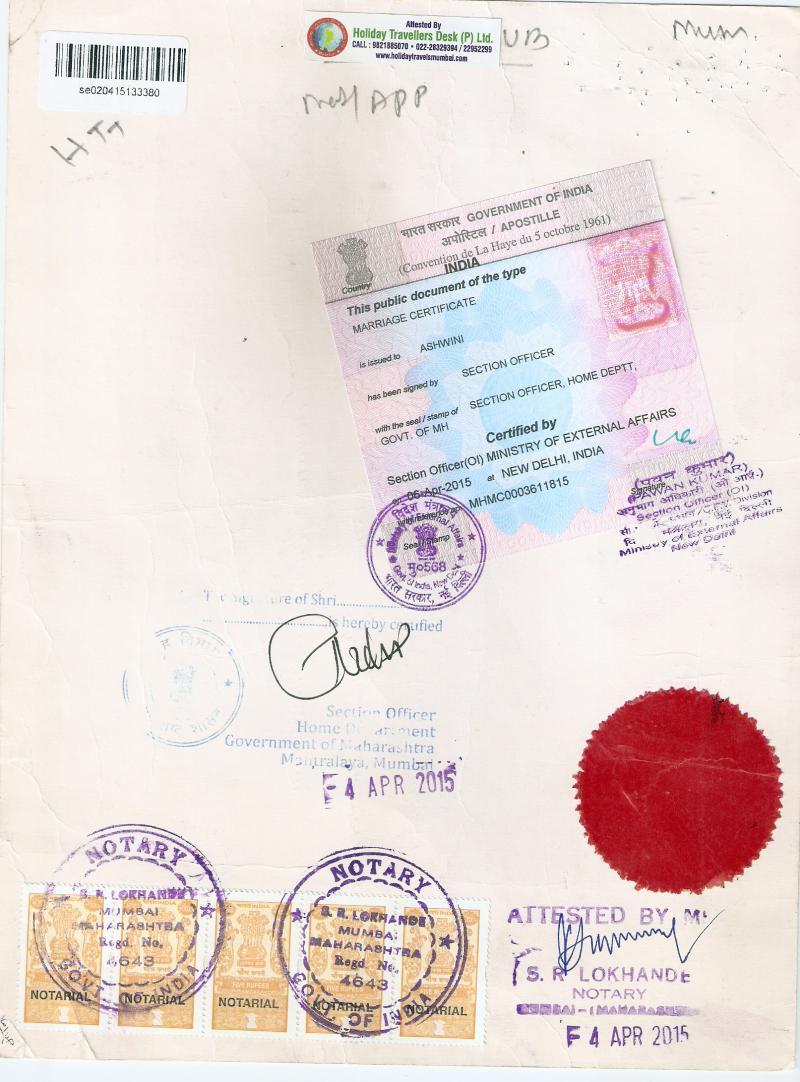 Oman apostille image