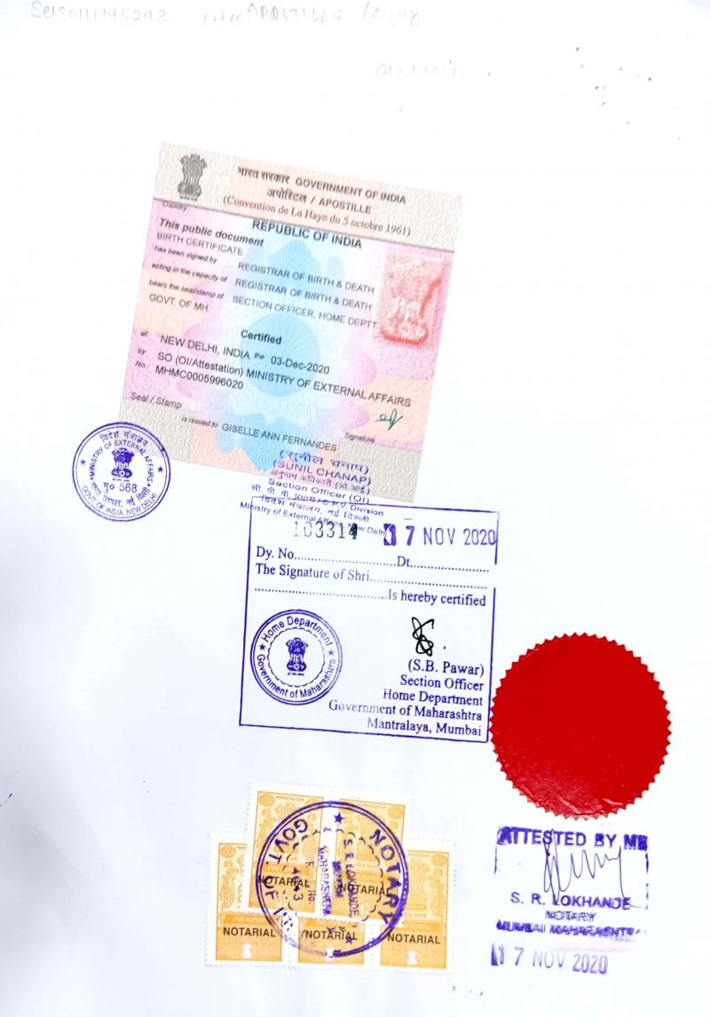 Apostille image