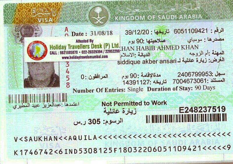 Saudi Visit Visa